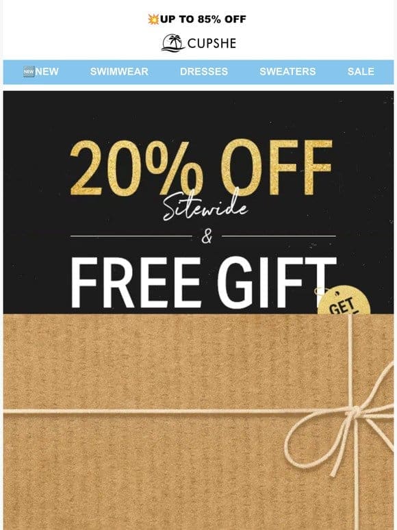 Ding， Dong  ️20% OFF & FREE GIFT✨Almost Gone!