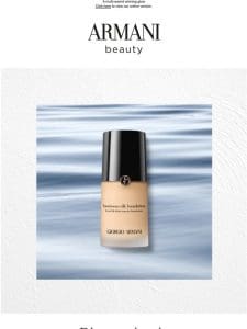 Discover Luminous Silk foundation and save 30%*