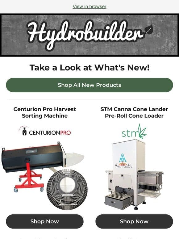 Discover What’s New on Hydrobuilder.com!