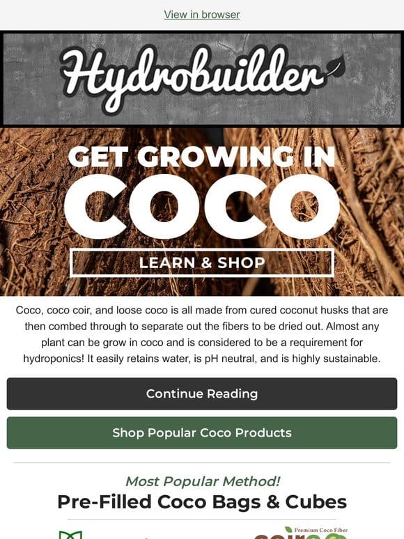 Discover the Secret to Thriving Plants in Coco Coir