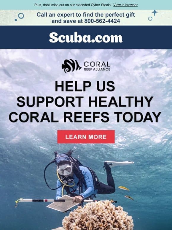Dive into Giving Tuesday with Scuba.com | Double Your Impact Today!