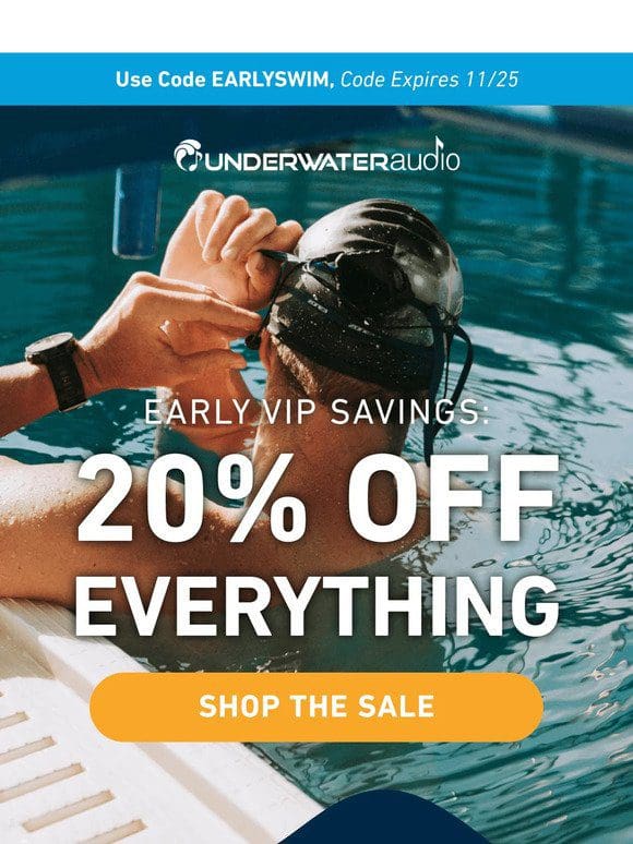 Dive right into this Early Bird deal!