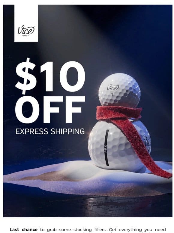 Don’t Miss: $10 OFF EXPRESS SHIPPING
