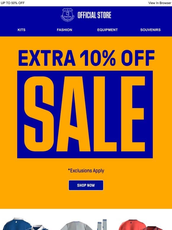 Don’t Miss An Extra 10% Off In Our Sale