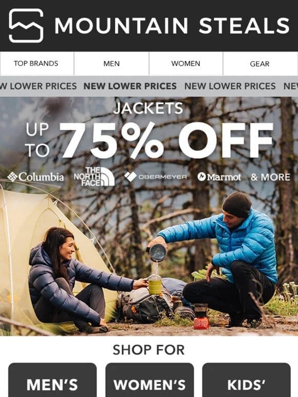Don’t Miss ⚠️ 75% off Jackets