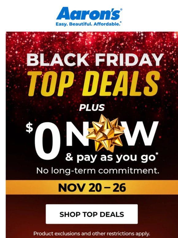 Don’t miss Black Friday’s top deals