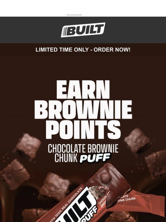 Don’t miss out on Chocolate Brownie Chunk!