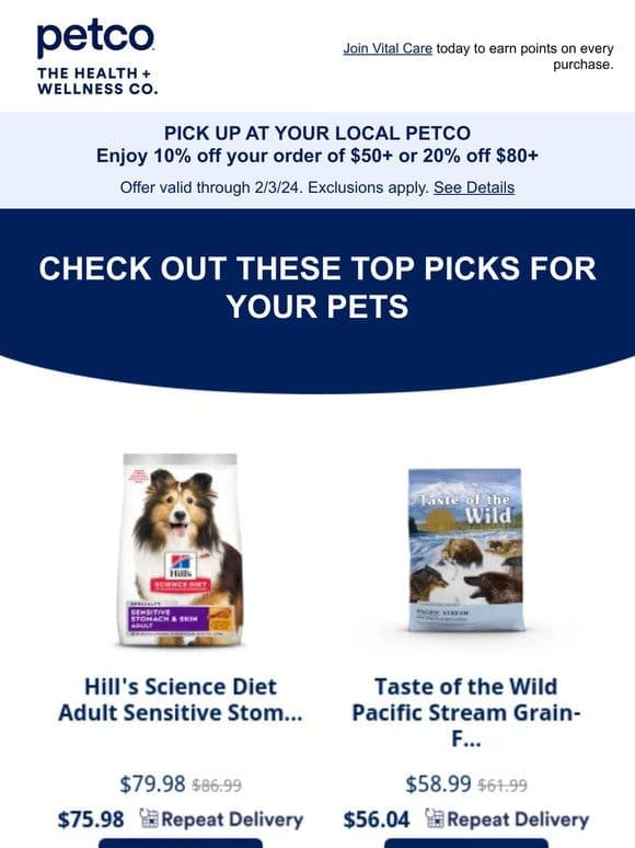 Don’t miss out on great picks for your dog