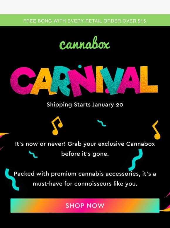Don’t miss out on our Carnival theme!  ⌛