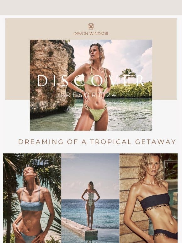 Dreaming of a tropical getaway…