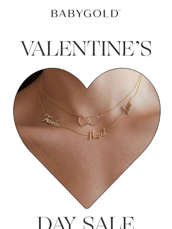 Drop a Hint for Valentine’s Day + 20% Off!