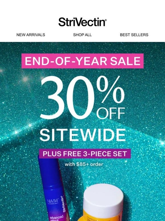 END-OF-YEAR-SALE: 30% OFF