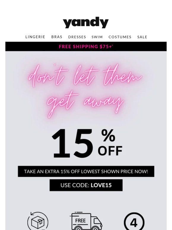 EXCLUSIVE 15% INSIDE