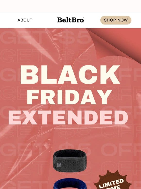 EXCLUSIVE! BeltBro Holiday Deals Extended