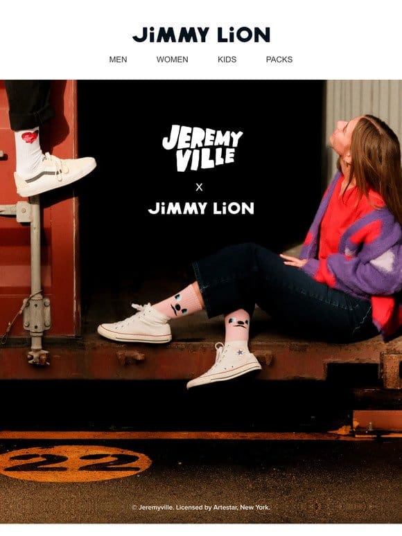 EXCLUSIVE! ☀️ Jeremyville x Jimmy Lion