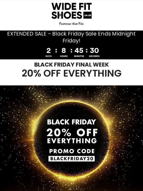 EXTENDED – Your Exclusive OFFER – 20% OFF