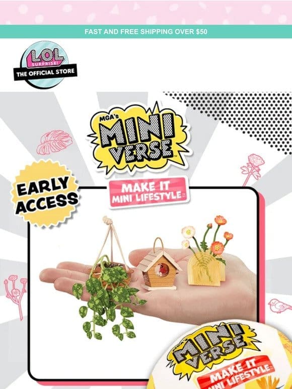Early Access-New Miniverse Lifestyle Home Series 1