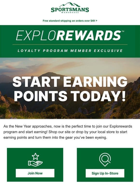 Earn Points With Every Purchase