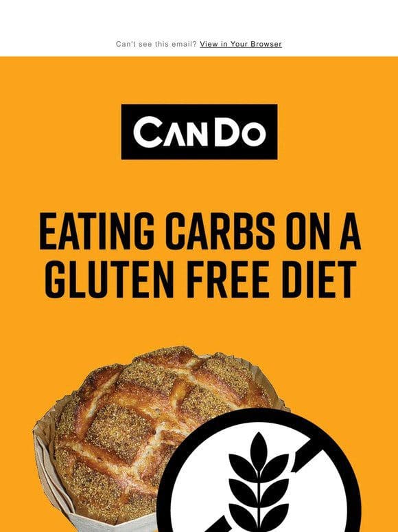 Eating carbs on a gluten free diet?