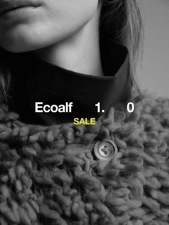 Ecoalf 1.0 – Additional Sales – Up to 50% off