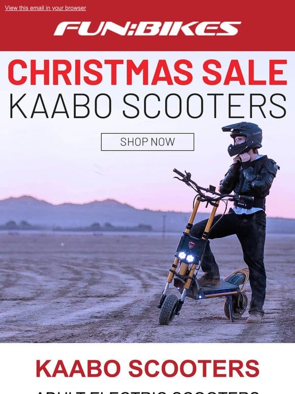 Embrace The Thrill of Kaabo Scooters!