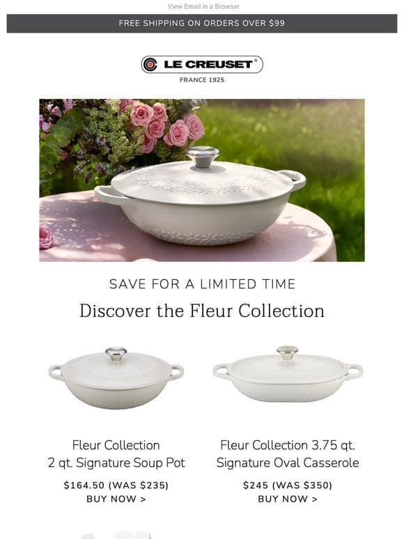 Embrace the Essence of Southern France with the Fleur Collection
