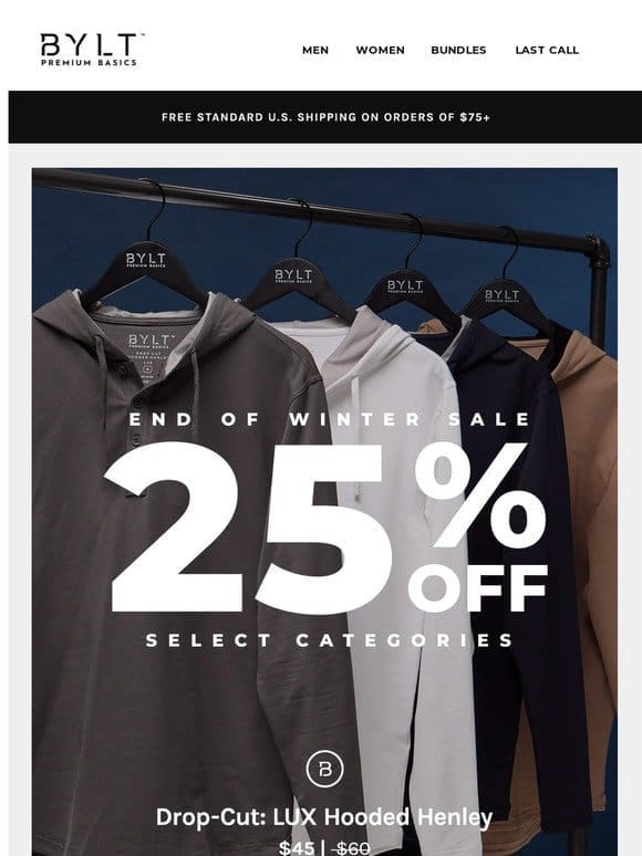 End of Winter Sale is Heating Up
