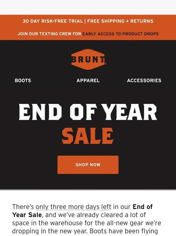 End of Year Sale is Going STRONG