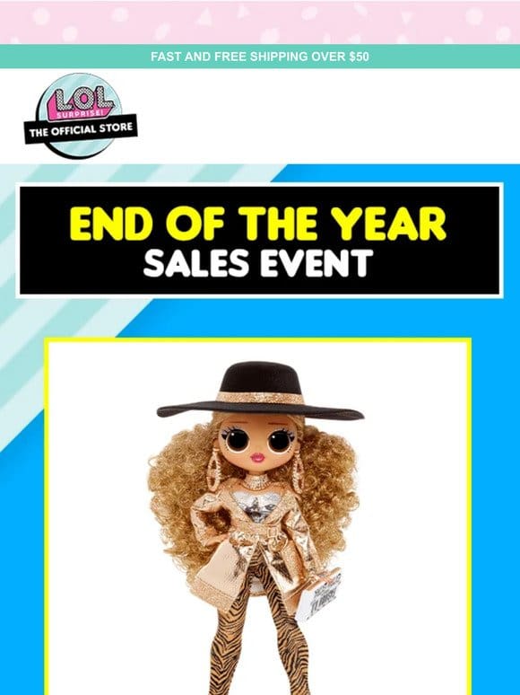 End of the Year Sale on Fashion Dolls!