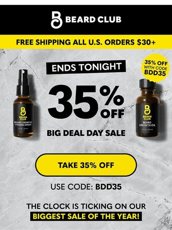 Ending soon: Big Deal Day Sale
