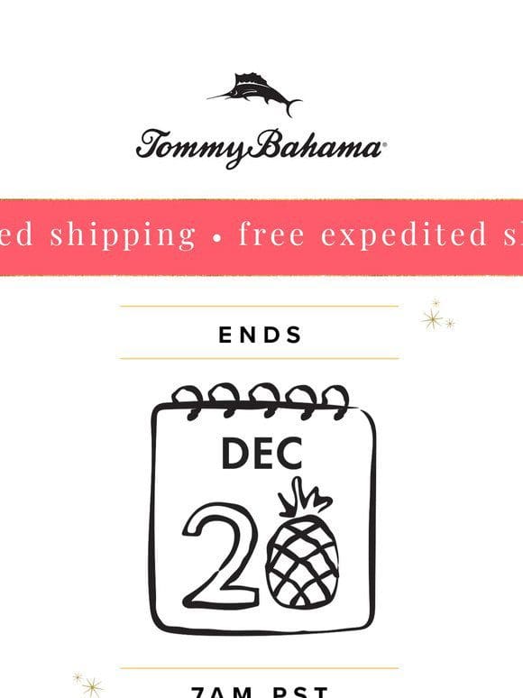 Ends SOON: Free Expedited Shipping ⏰