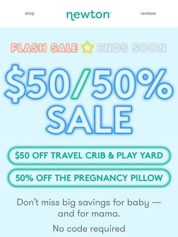 Ends TONIGHT: BIG savings on Play Yard & Pregnancy Pillow