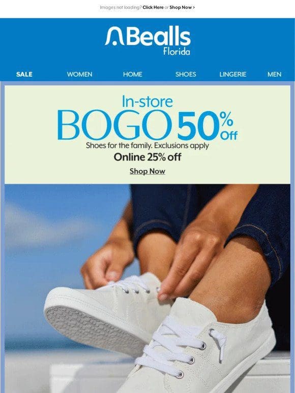 Ends today: BOGO shoes for the family