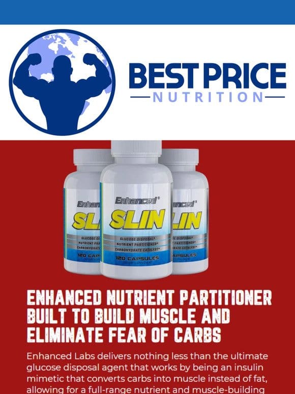 Enhance Slin is Back in Stock， Eliminate Your Fear of Carbs