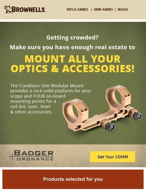 Enhance your AR’s real estate w/ Badger Ordnance