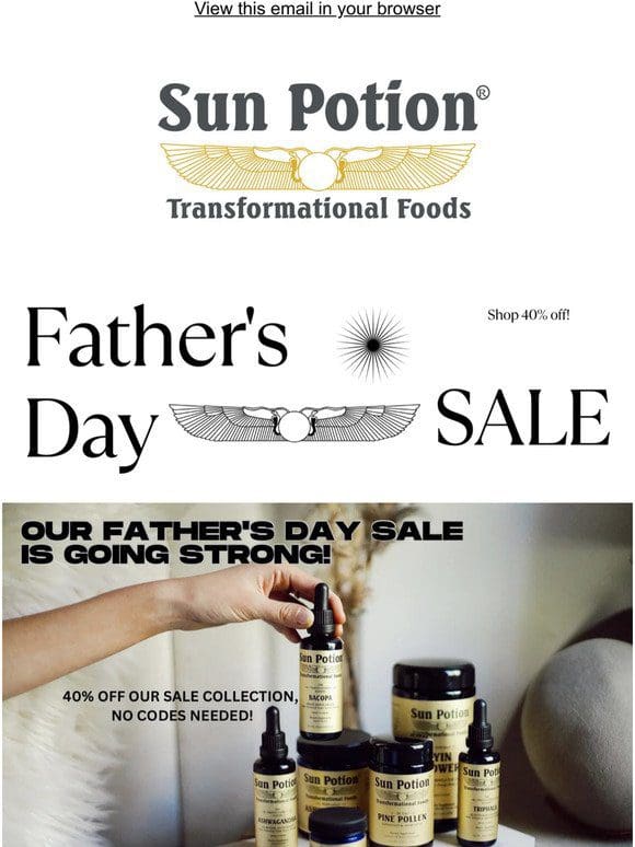 Epic Father’s Day Sale Continues!