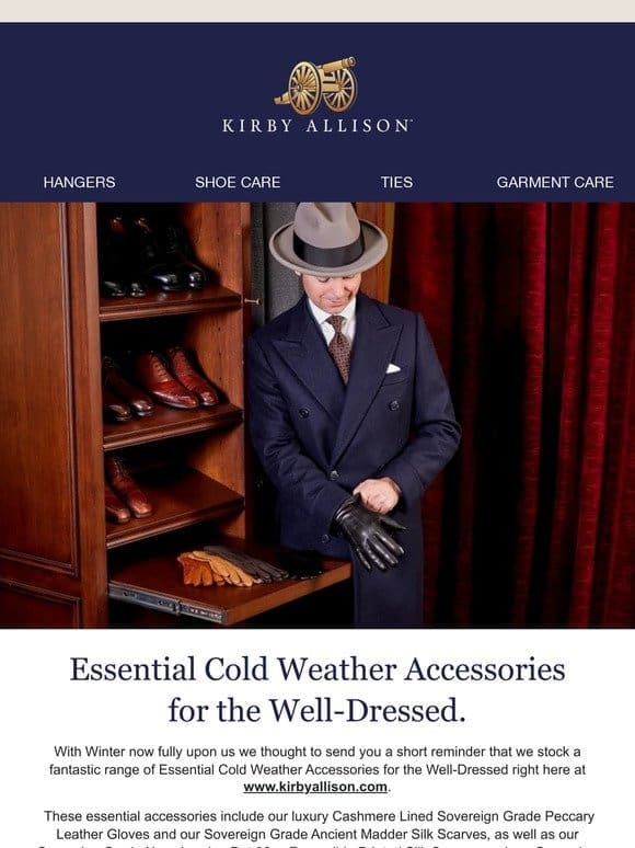 Essential Cold Weather Accessories for the Well-Dressed