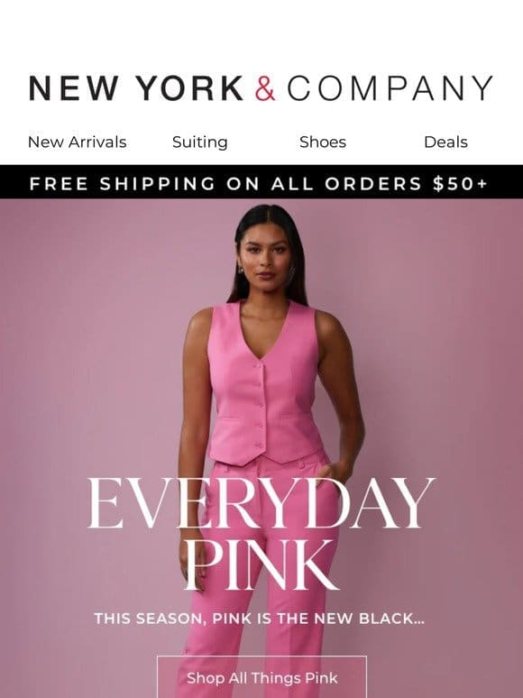 Everyday Pink Our Favorite Hue For Every Occasion