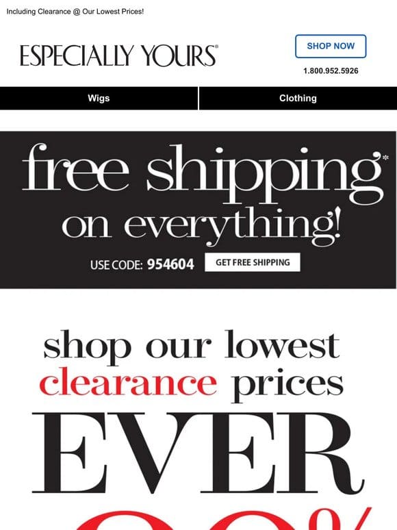 *Everything* Ships FREE – Today Only!