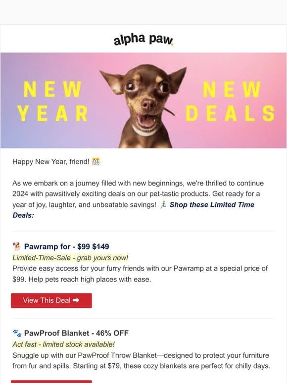 Exclusive New Year Deals Inside