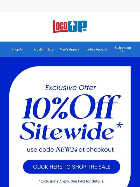 Exclusive Offer | 10% OFF SITEWIDE