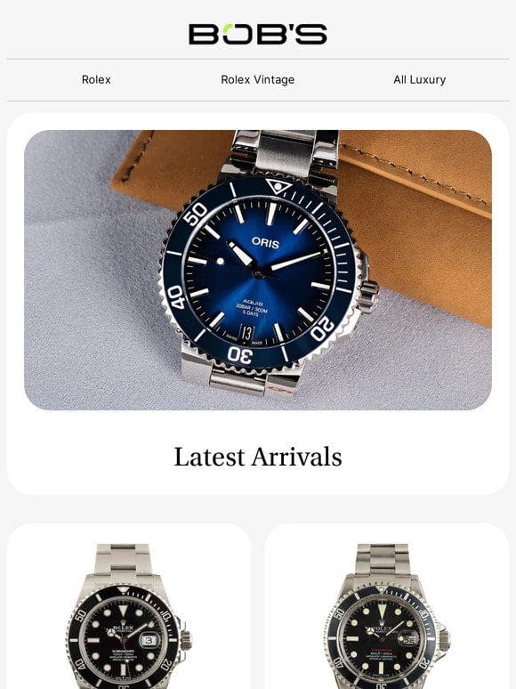 Explore Our Collection Of Pre-Owned Luxury Watches That Just Landed