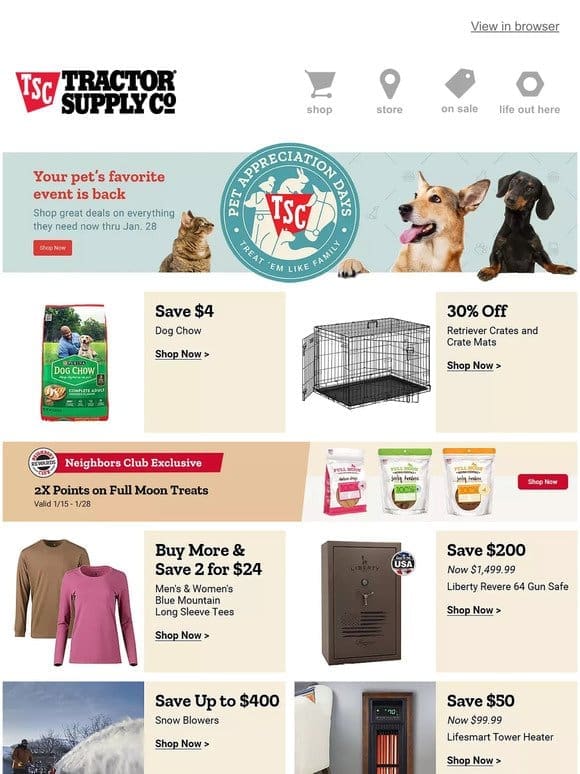 Explore a Wide Range of Products at Tractor Supply