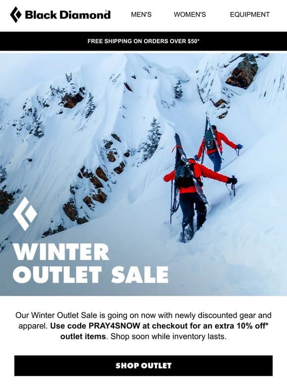 Extra 10% off Outlet is Happening Now