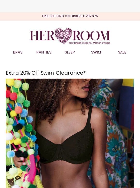 Extra 20% Off Swim Clearance!