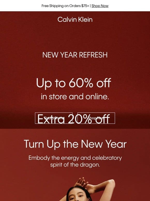 Extra 20% off Your Entire Purchase for a Limited Time