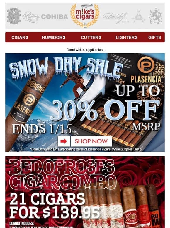 Extra Hot Deals On CAO， Plasencia & Much More!!