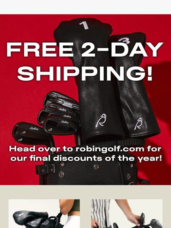 FINAL DAYS OF FREE 2 DAY SHIPPING!
