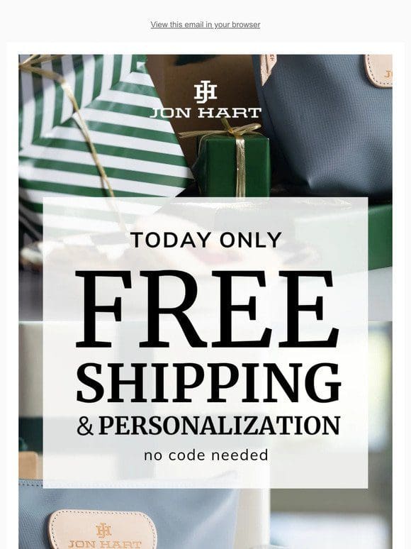 FREE Shipping & Personalization!!