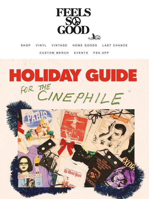 FSG Holiday Gift Guide For The Cinephile
